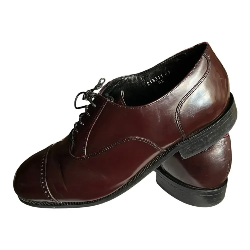 Vintage Florsheim Men’s Shoes. Oxblood Color Sz: 10.5
